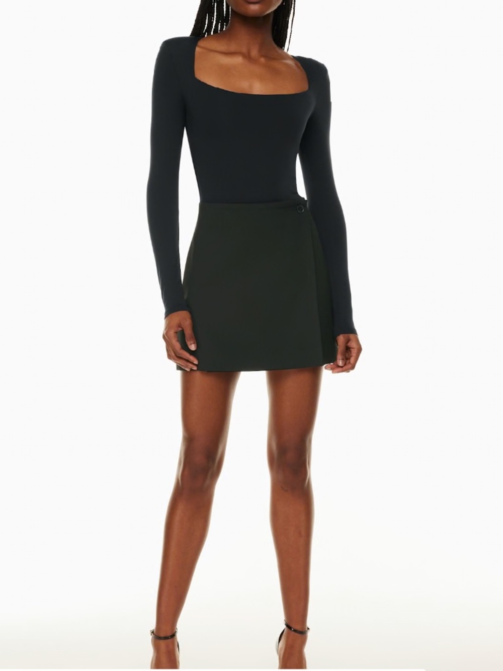 Babaton Madden Skirt -  Mini wrap skirt - size 0